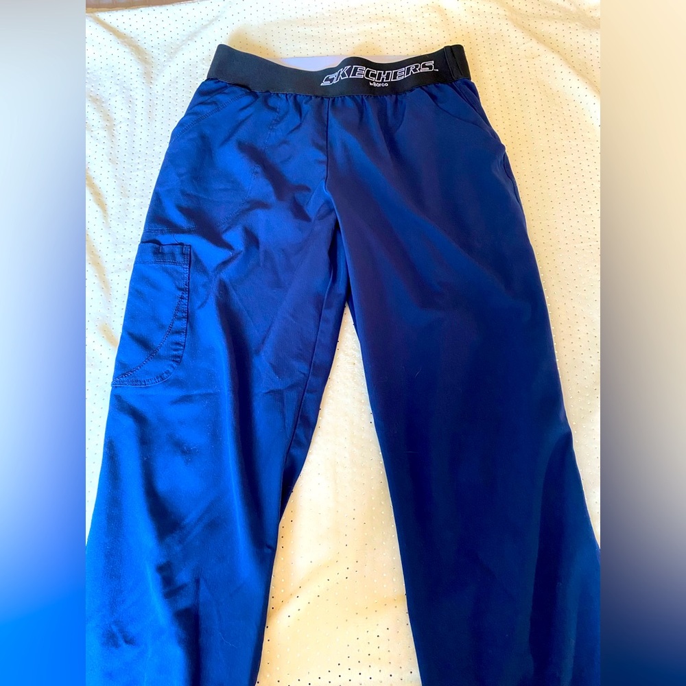 Sketchers Royal Blue Scrub Bottoms